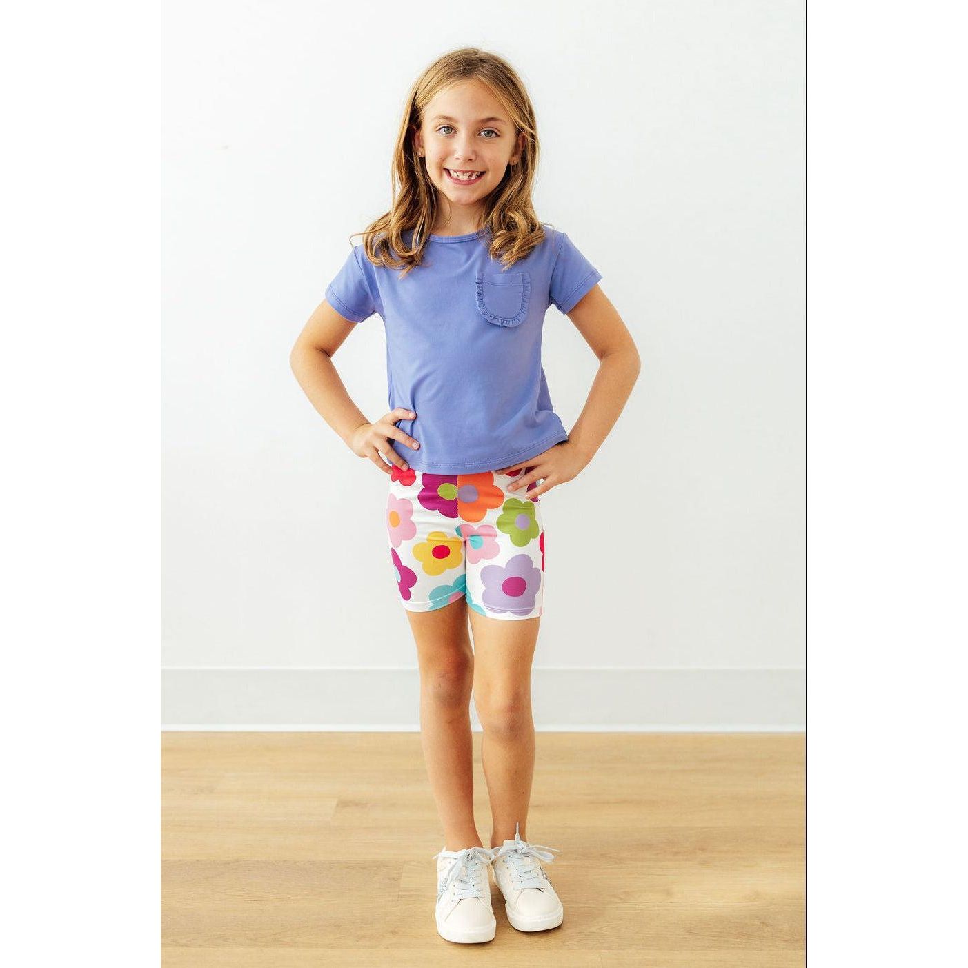 Cheerful Blooms Twirl Shorts
