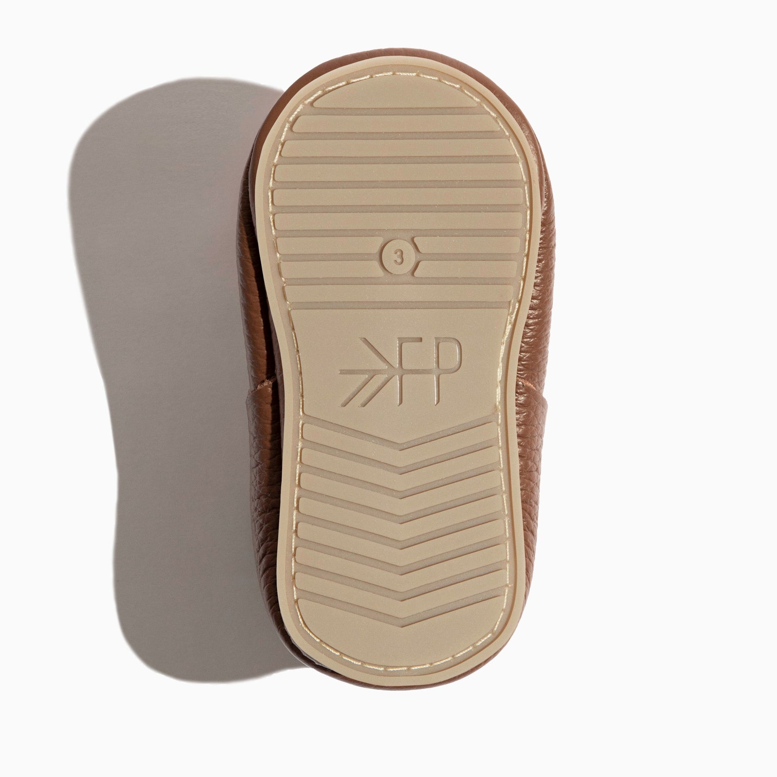 Chestnut T-Bar Baby Shoe