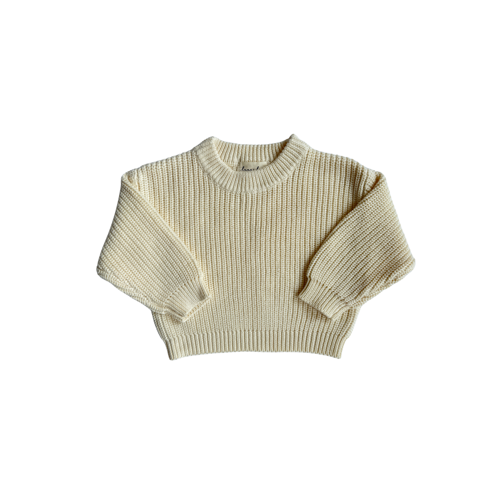Chunky Knit Sweater - Cream