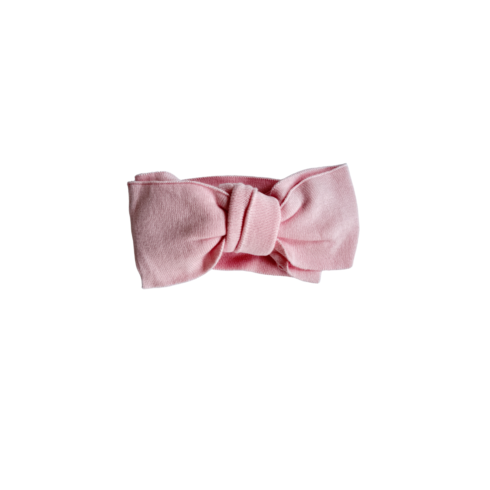 Classic Bow Headband - Powder Pink