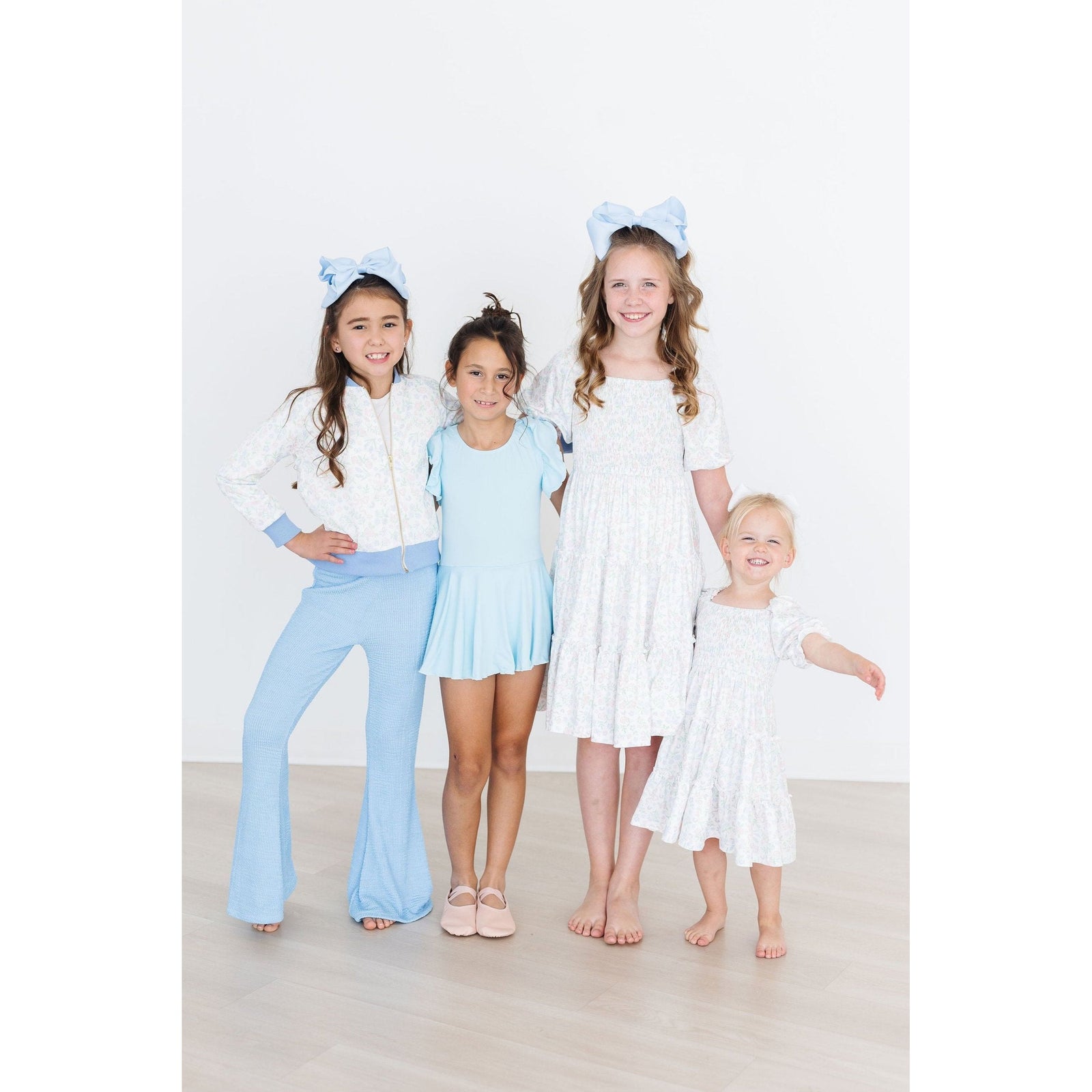 Cloud 9 Smocked Ruffle Dress
