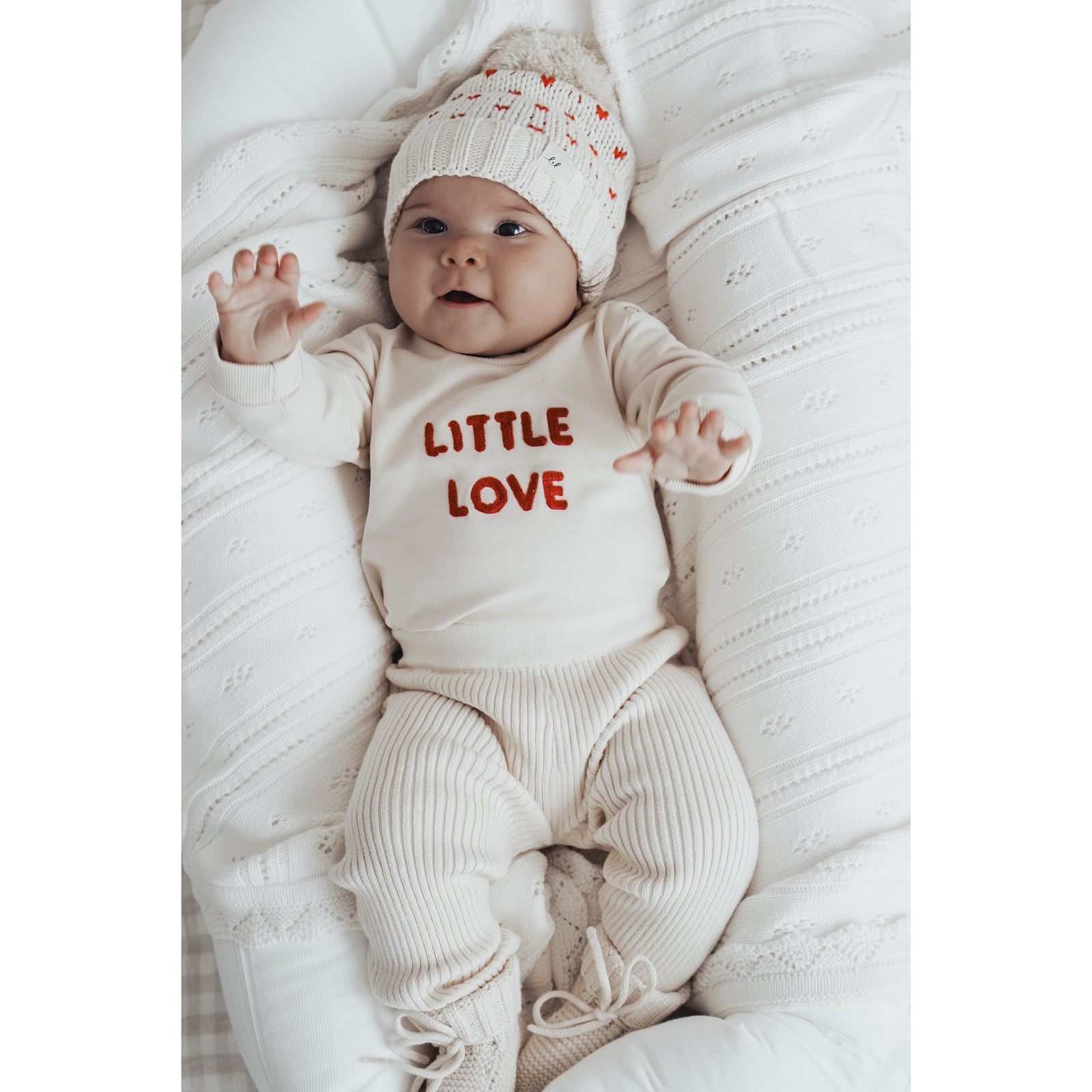 Luna + Luca Little Love Romper