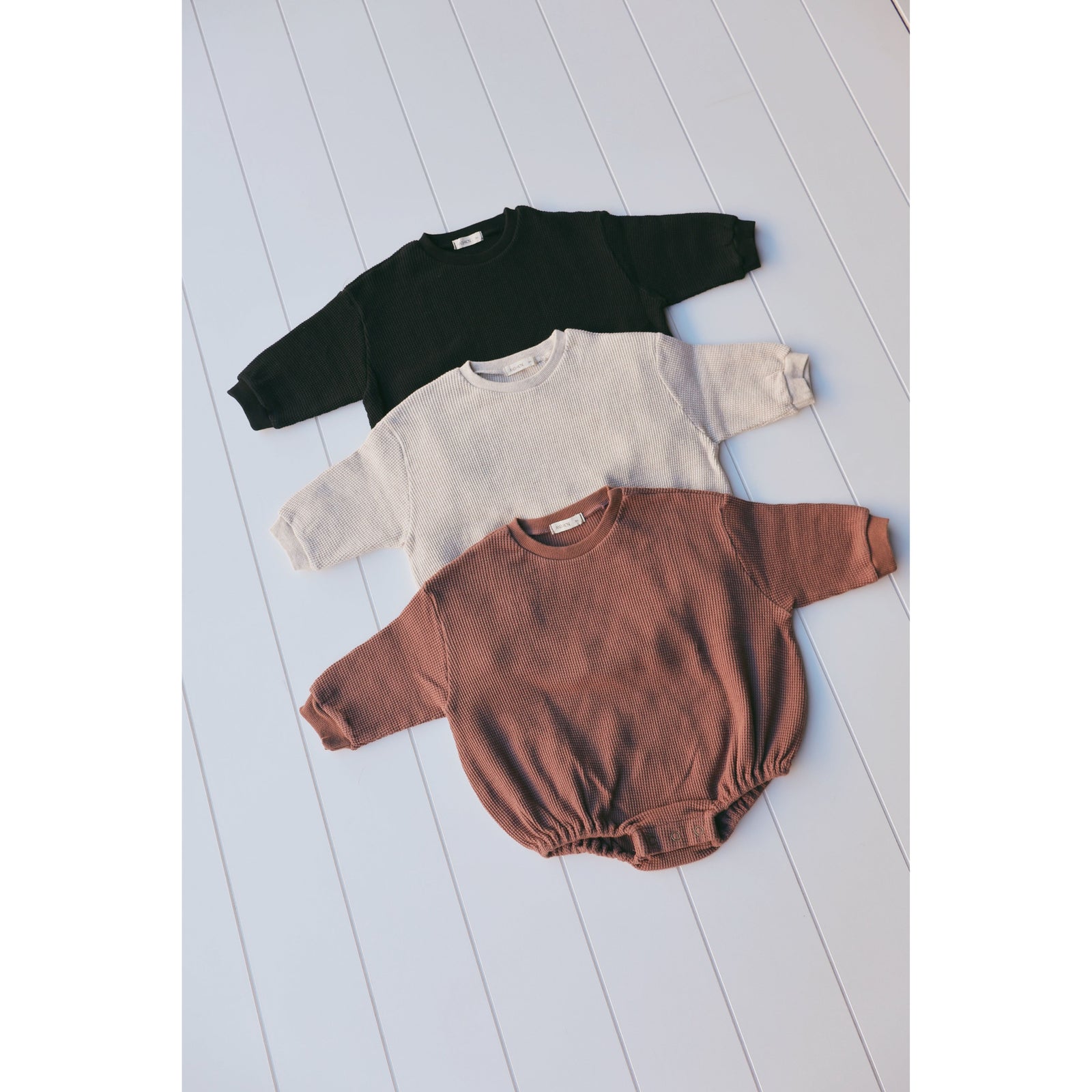 Waffle Bubble Onesie