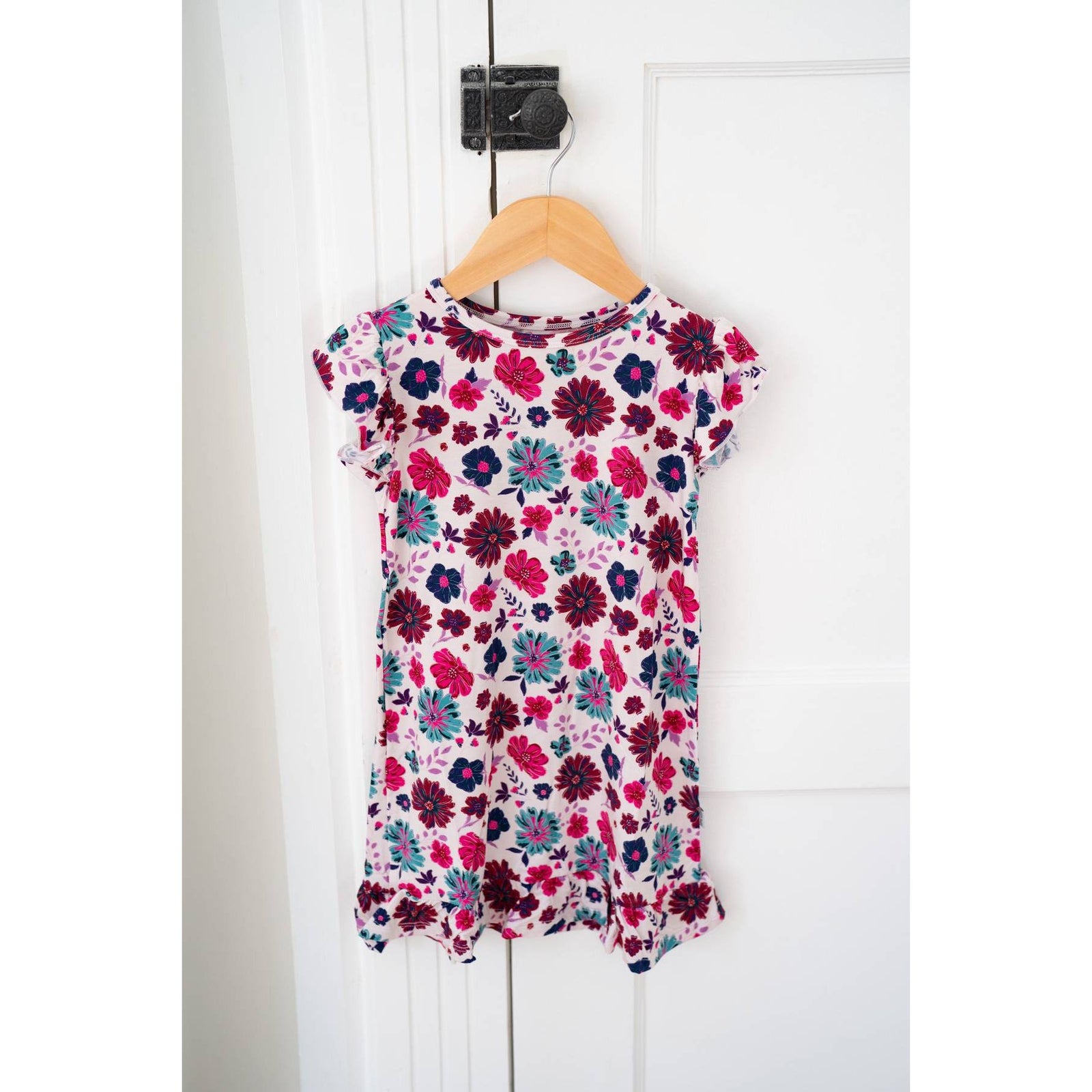 Wild Berry Floral Nightgown