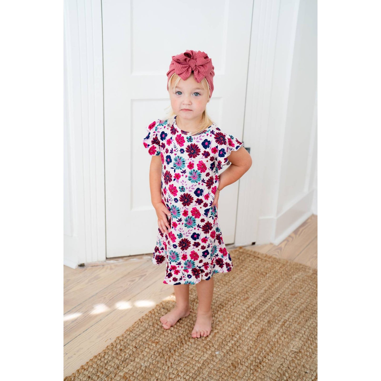 Wild Berry Floral Nightgown