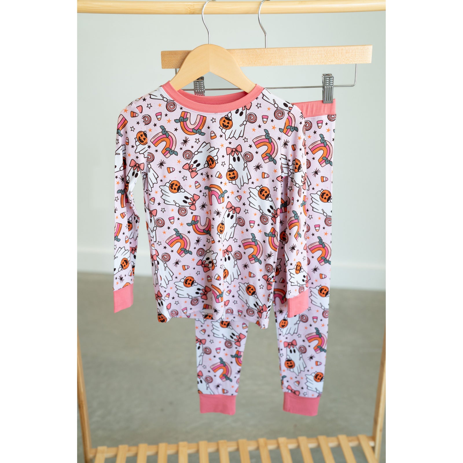 Spooky Sweet Ghosts | Two Piece Pajama Set