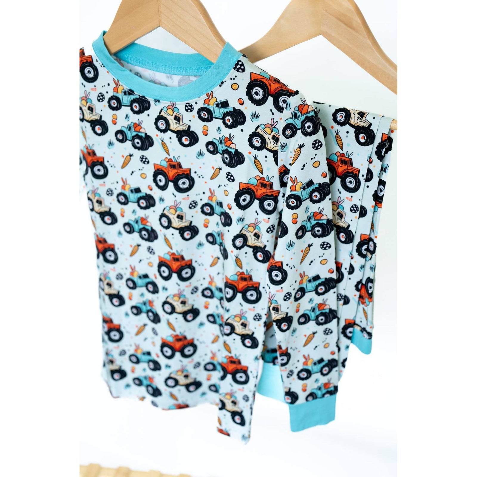 Easter Monster Trucks | Two Piece Set