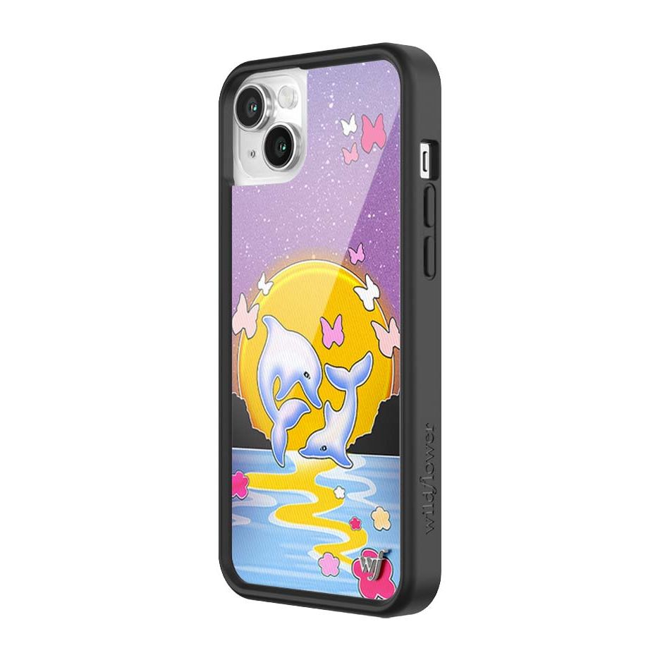 Dolphin Sunset iPhone Case