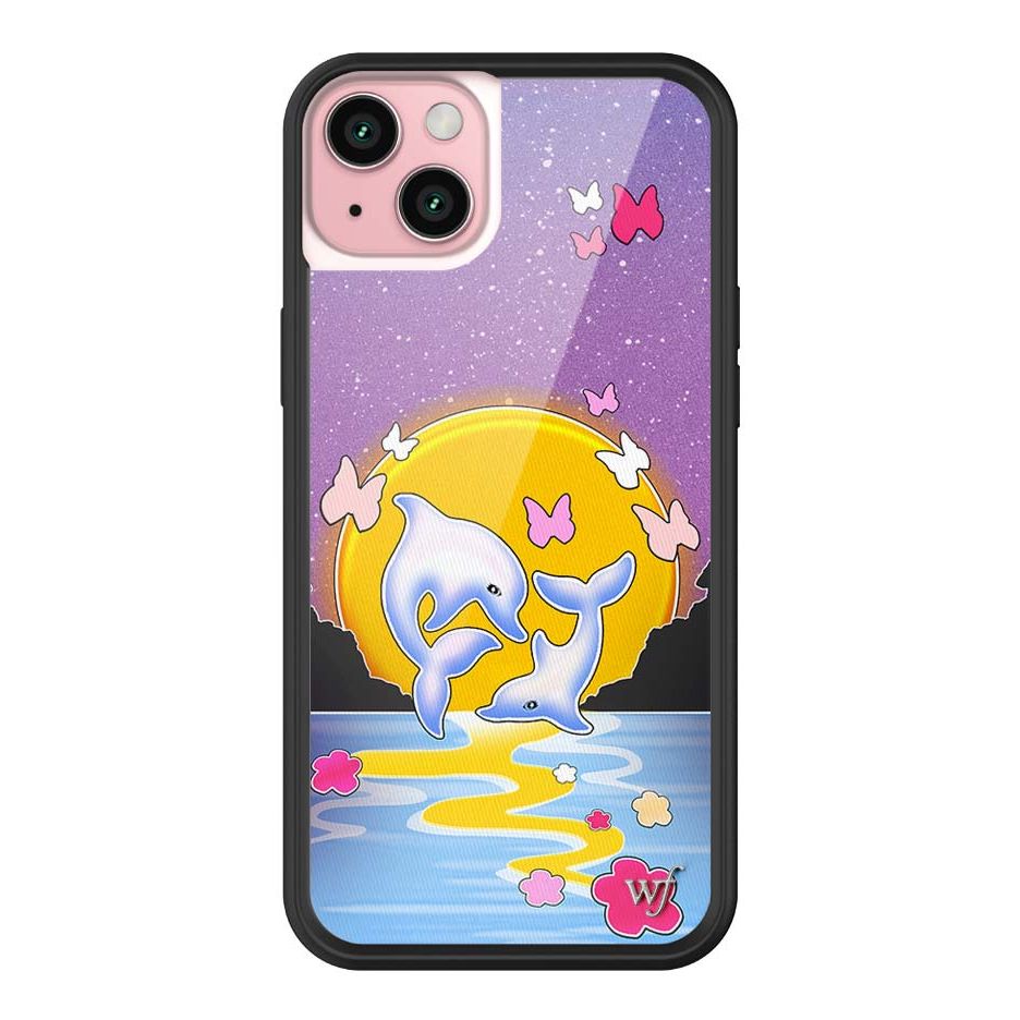 Dolphin Sunset iPhone Case