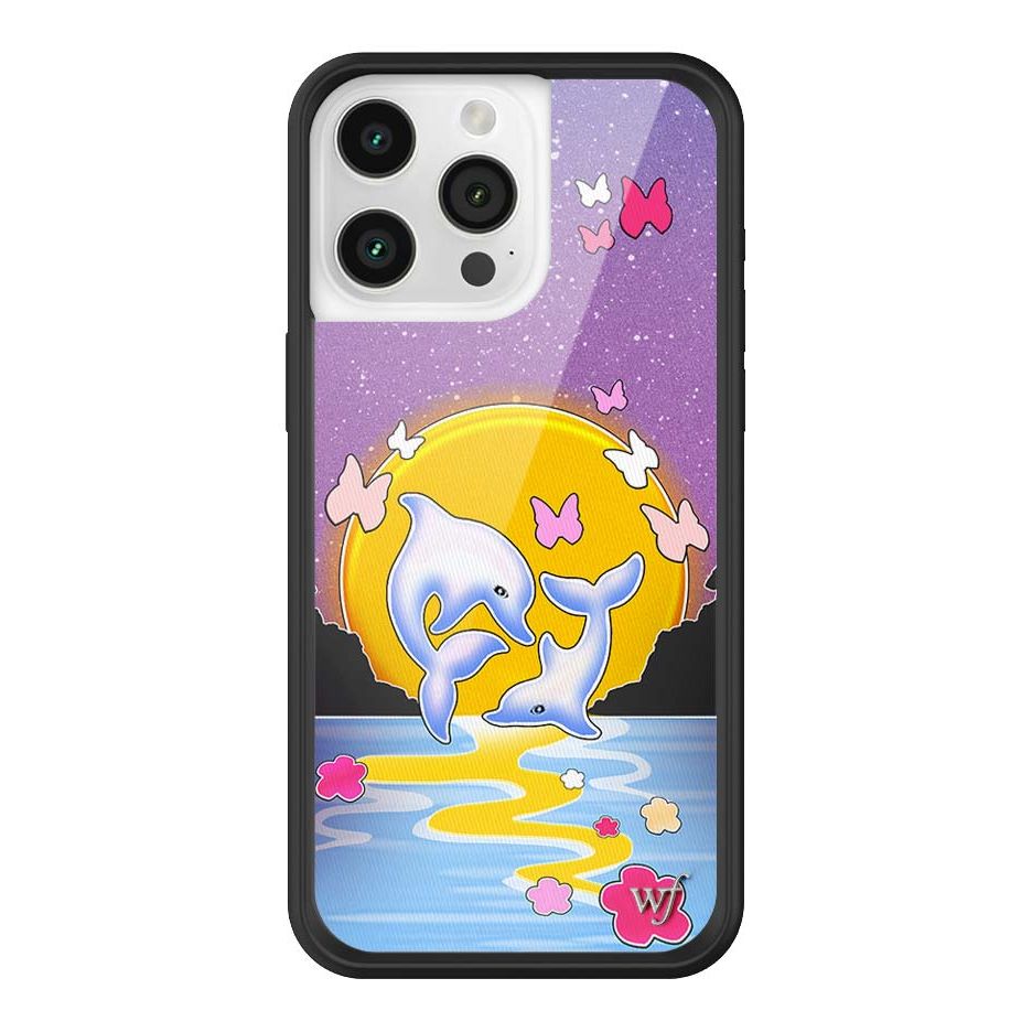 Dolphin Sunset iPhone Case
