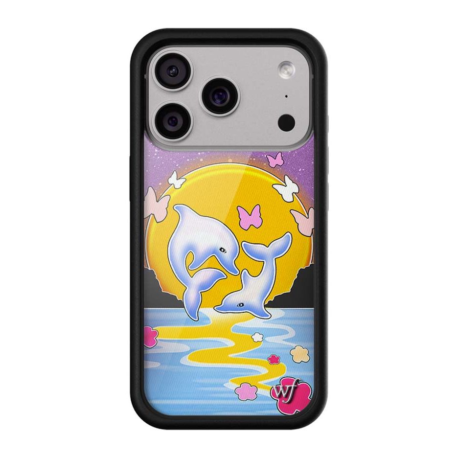 Dolphin Sunset iPhone Case