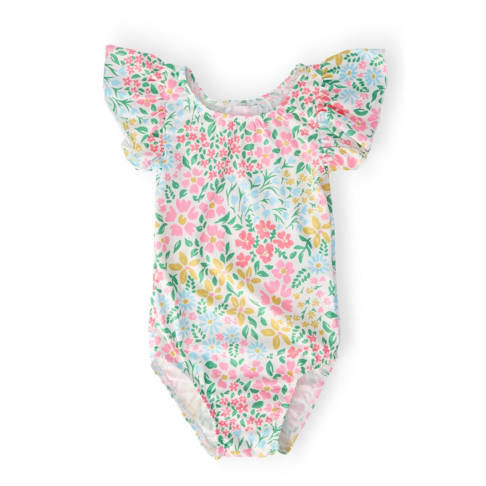 Daffodils S/S Flutter Sleeve Leotard