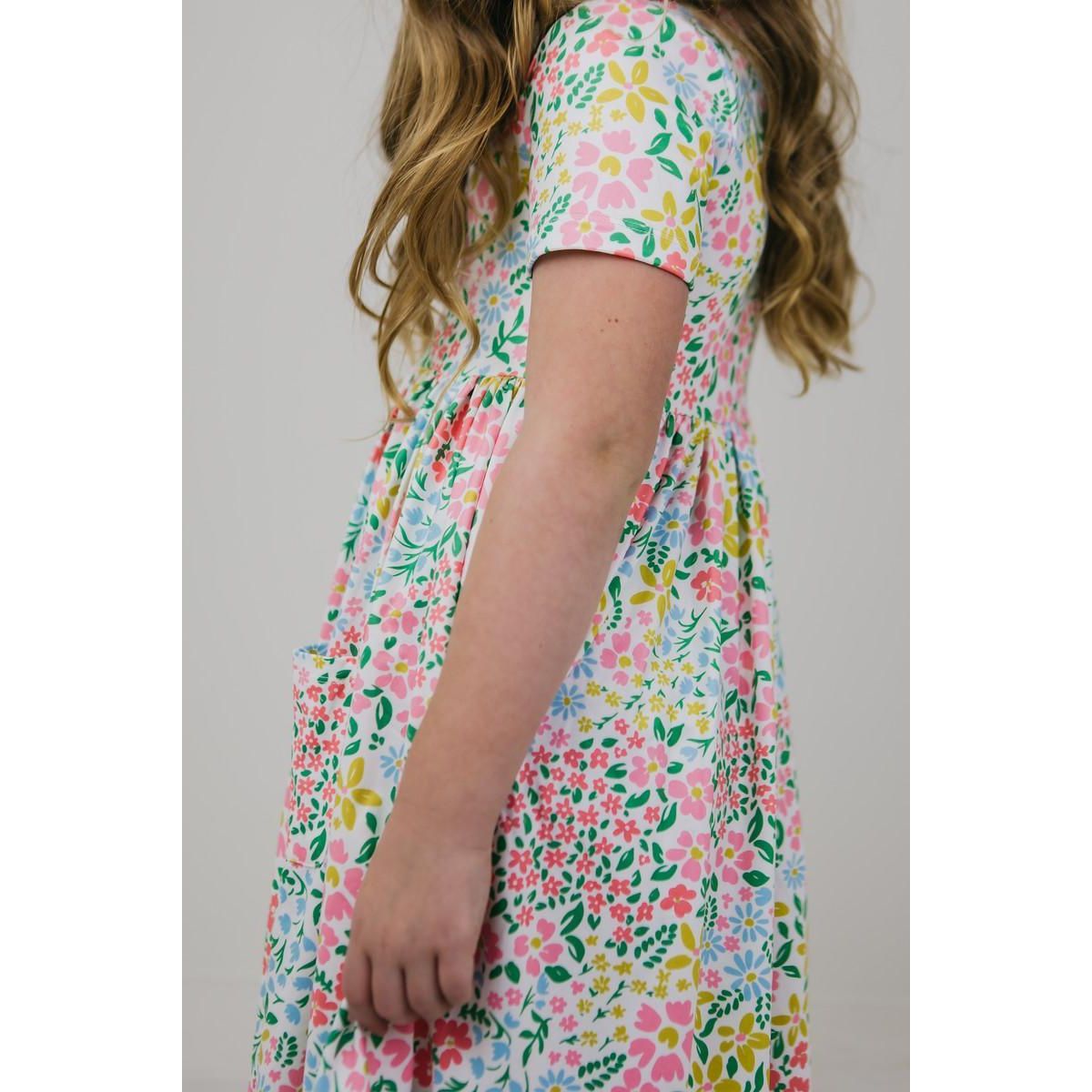 Daffodils S/S Pocket Twirl Dress