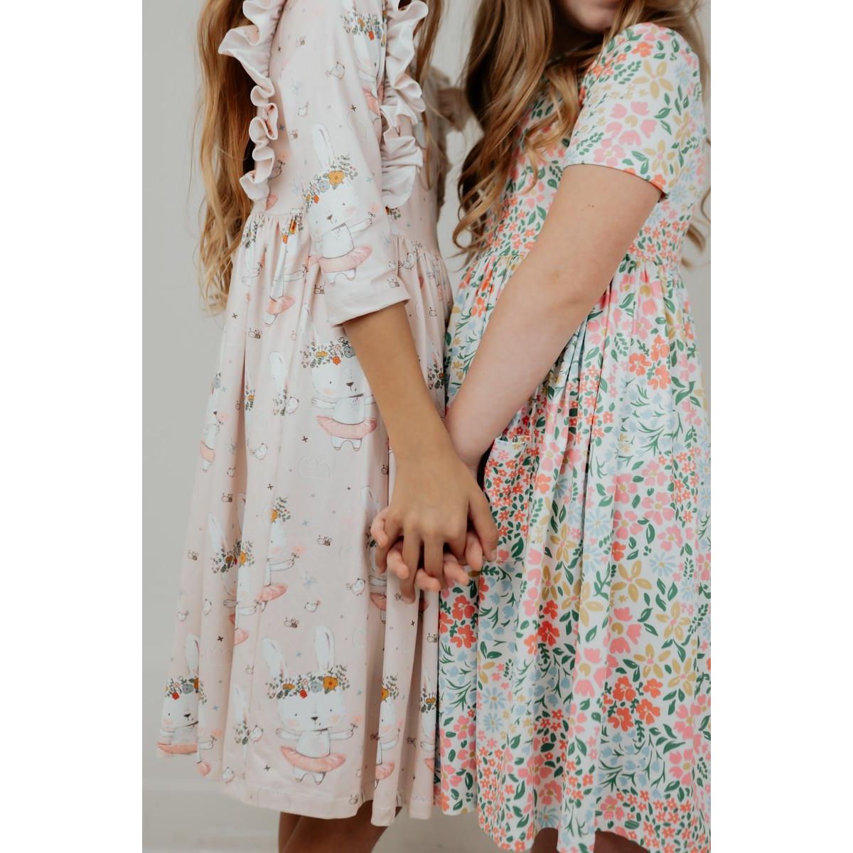 Daffodils S/S Pocket Twirl Dress