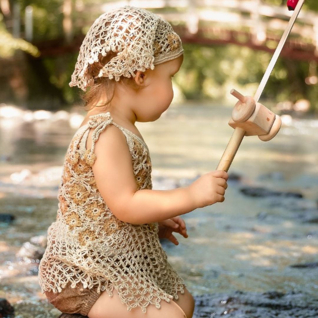 Daisy Crochet Top - In Stock