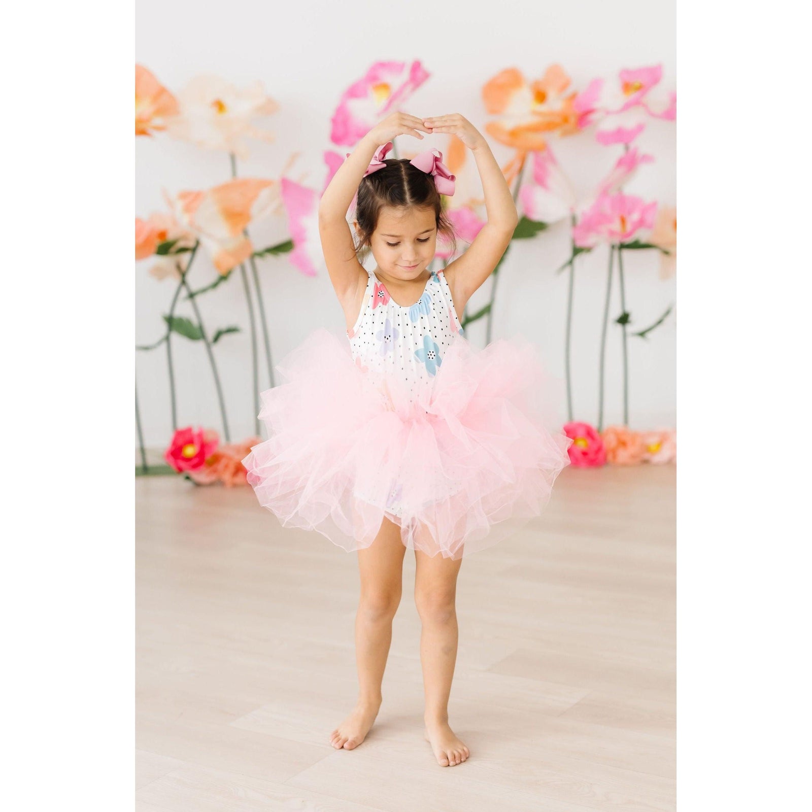 Dots & Daisies Tank Tutu Leotard