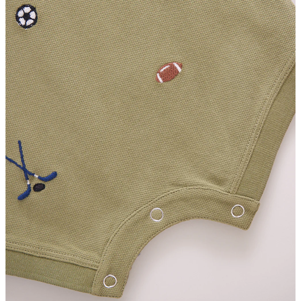 baby boys alec jumper | sports embroidery