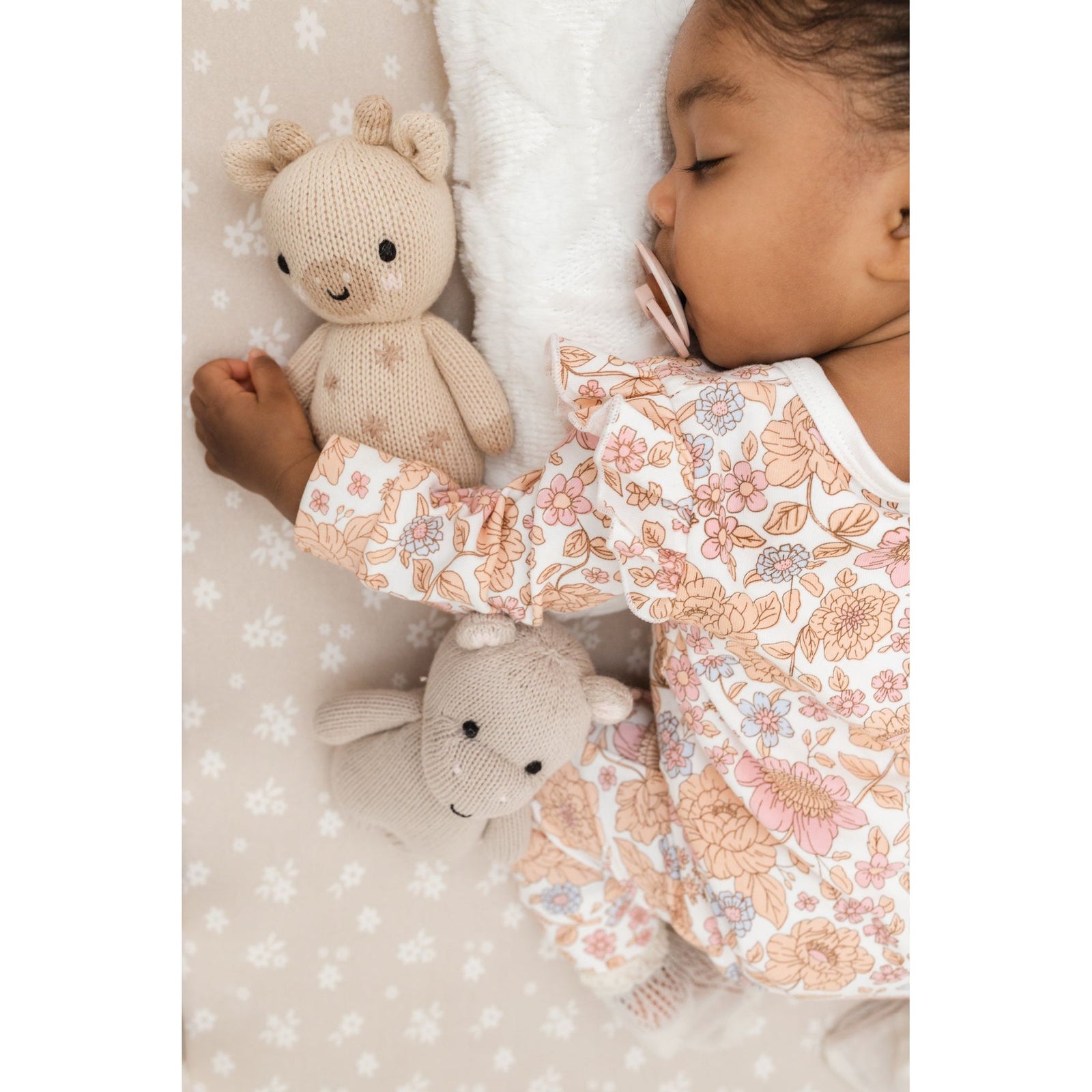 Luna + Luca Floral Jumpsuit + Bow