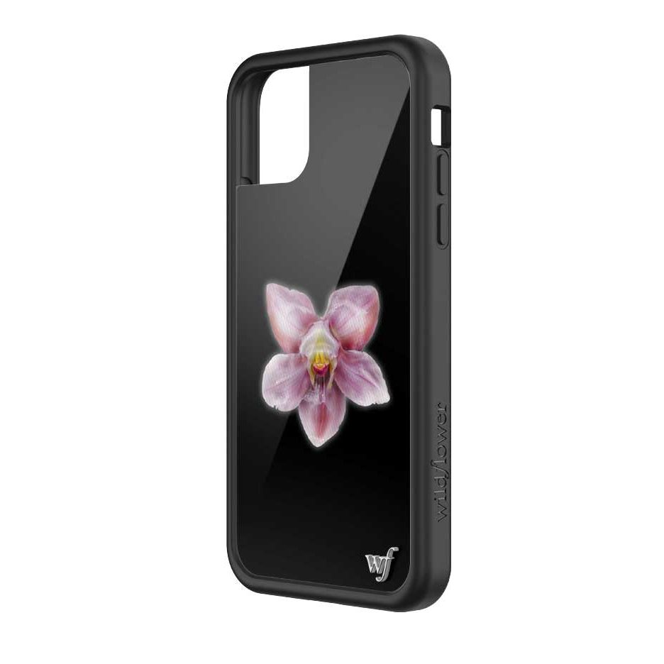 Orchid | Black iPhone Case