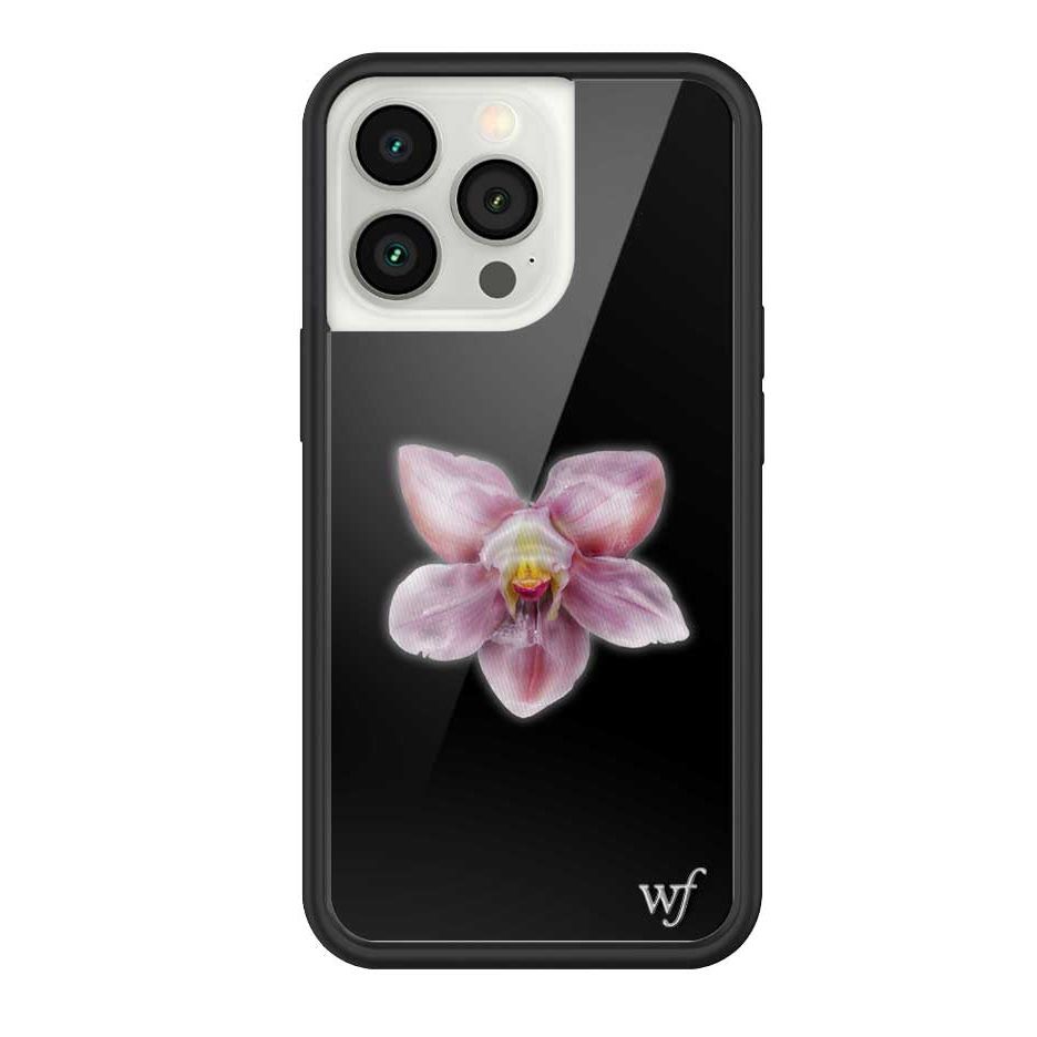 Orchid | Black iPhone Case