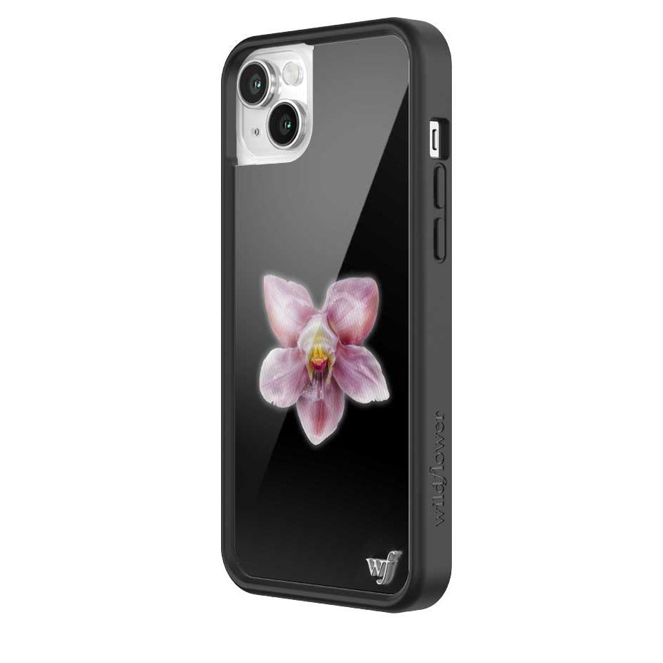 Orchid | Black iPhone Case