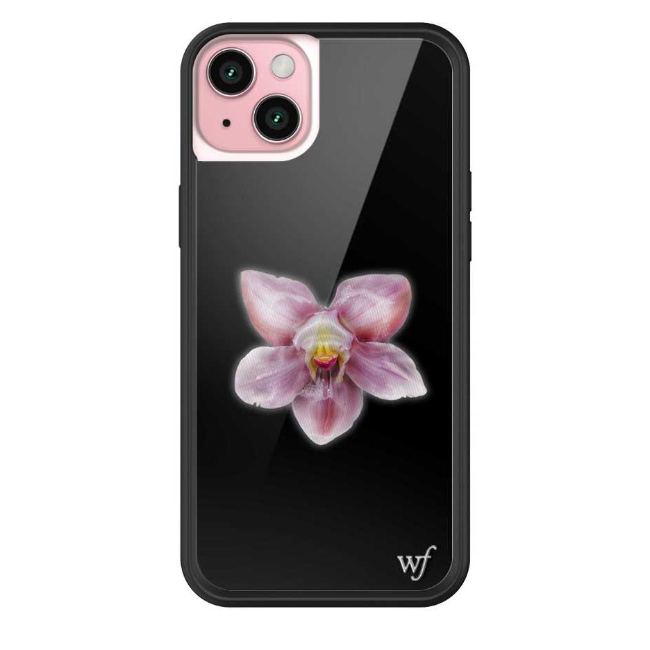 Orchid | Black iPhone Case