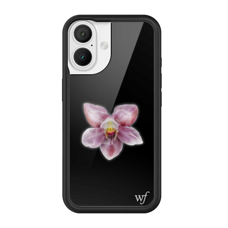 Orchid | Black iPhone Case