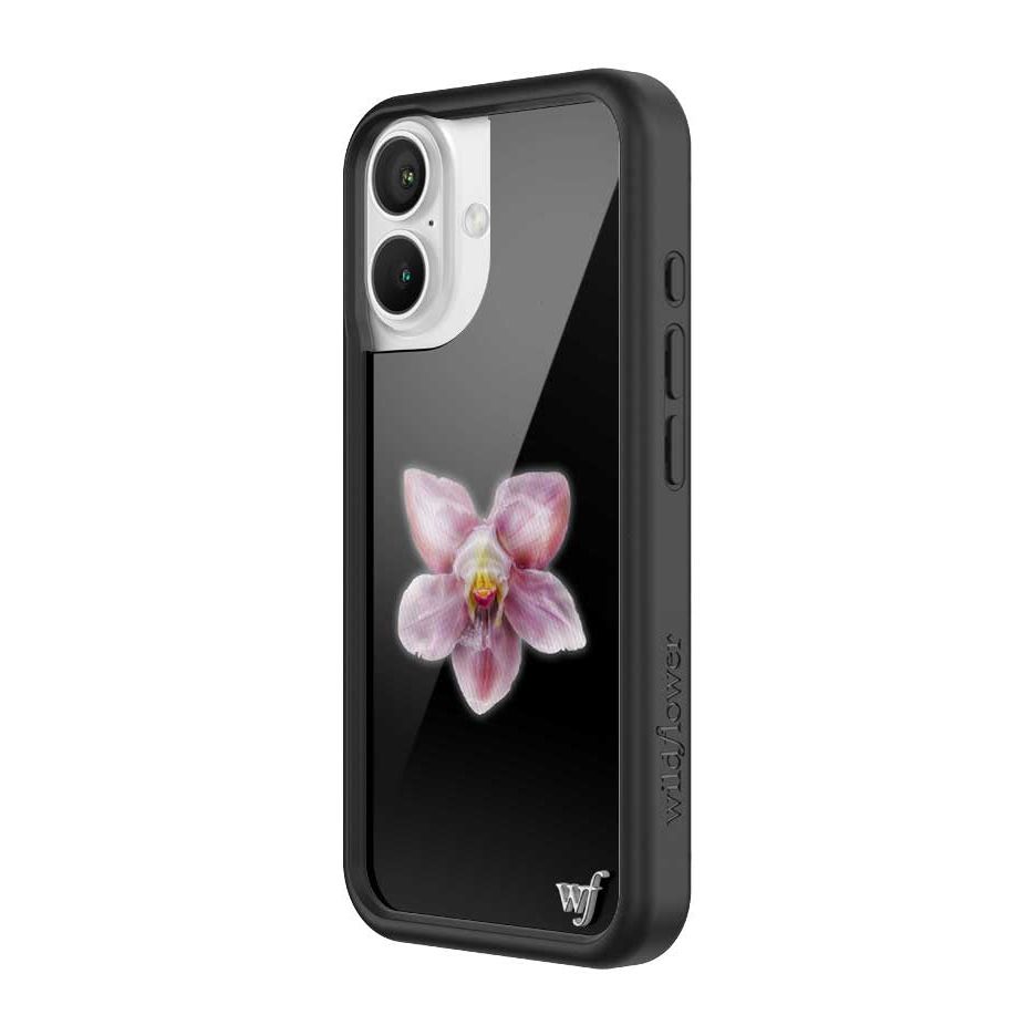 Orchid | Black iPhone Case