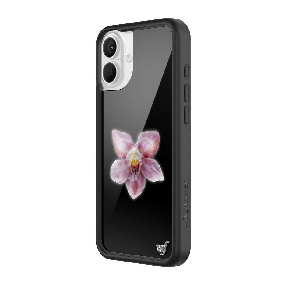 Orchid | Black iPhone Case