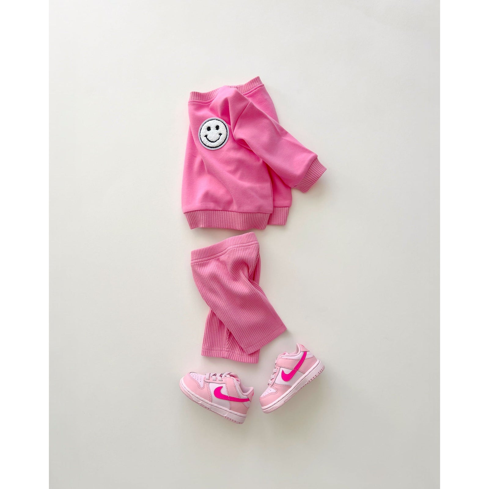 Biker Shorts Set | Pink