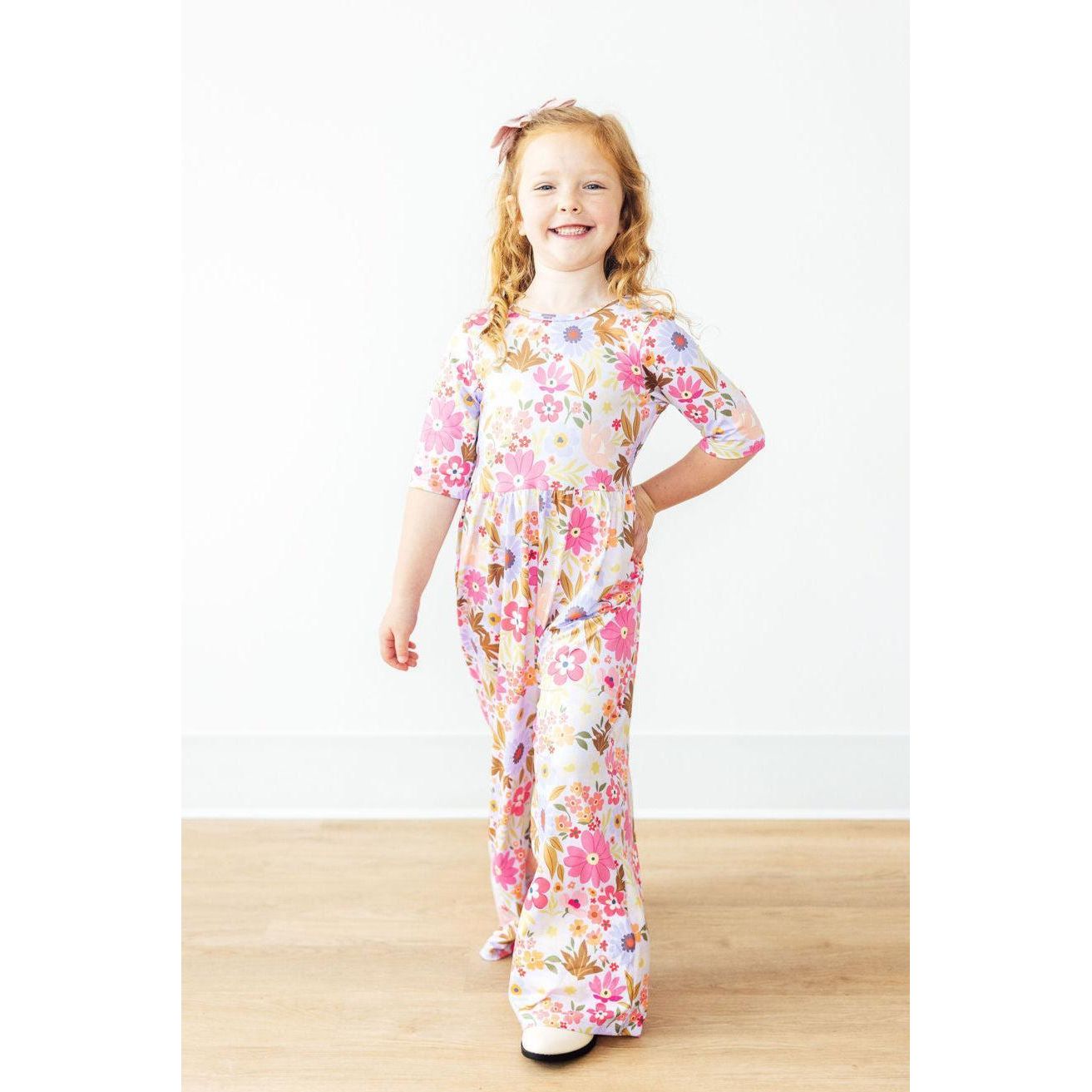 Fall Botanicals Wide Leg Jumpsuit