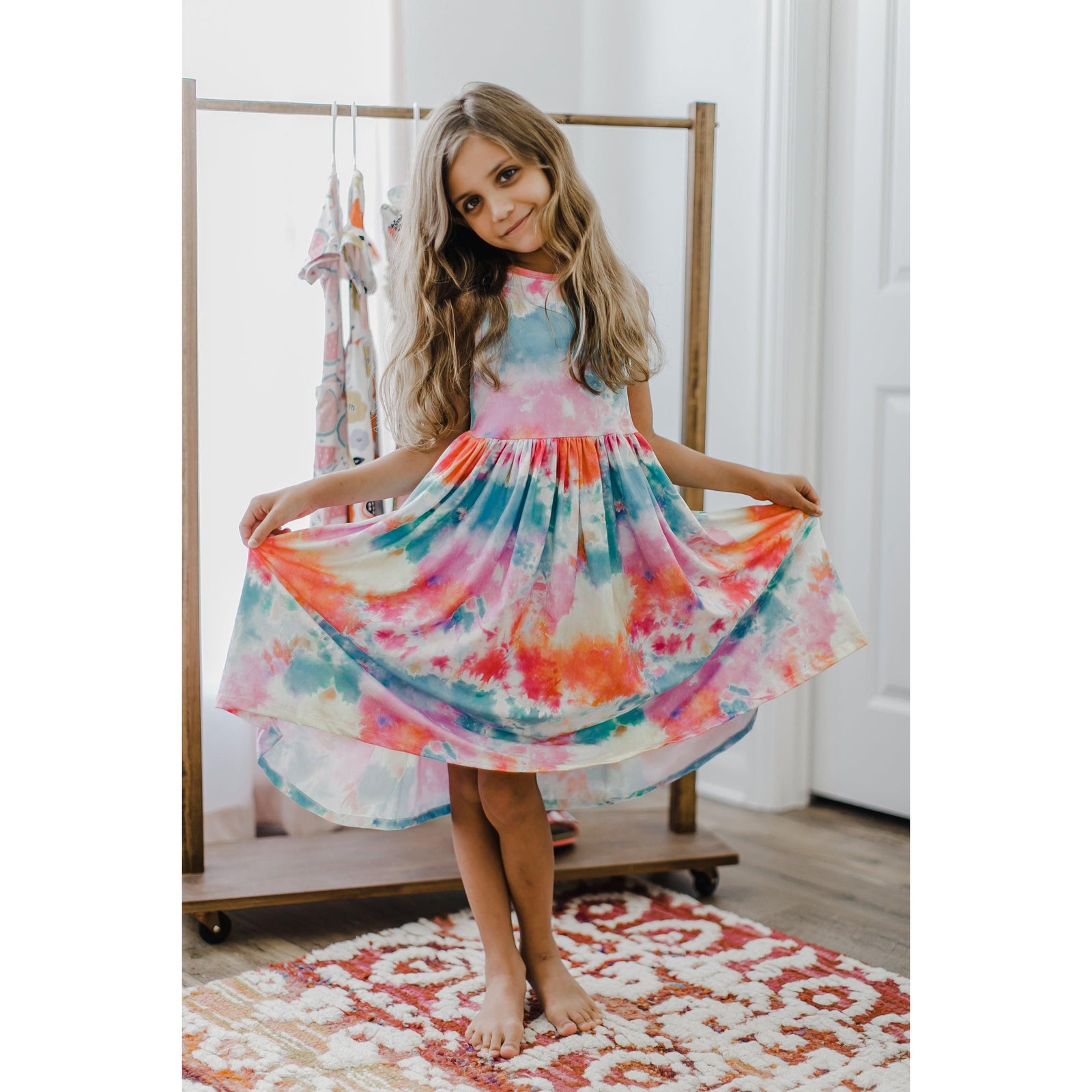 Far Out Tank Twirl Dress
