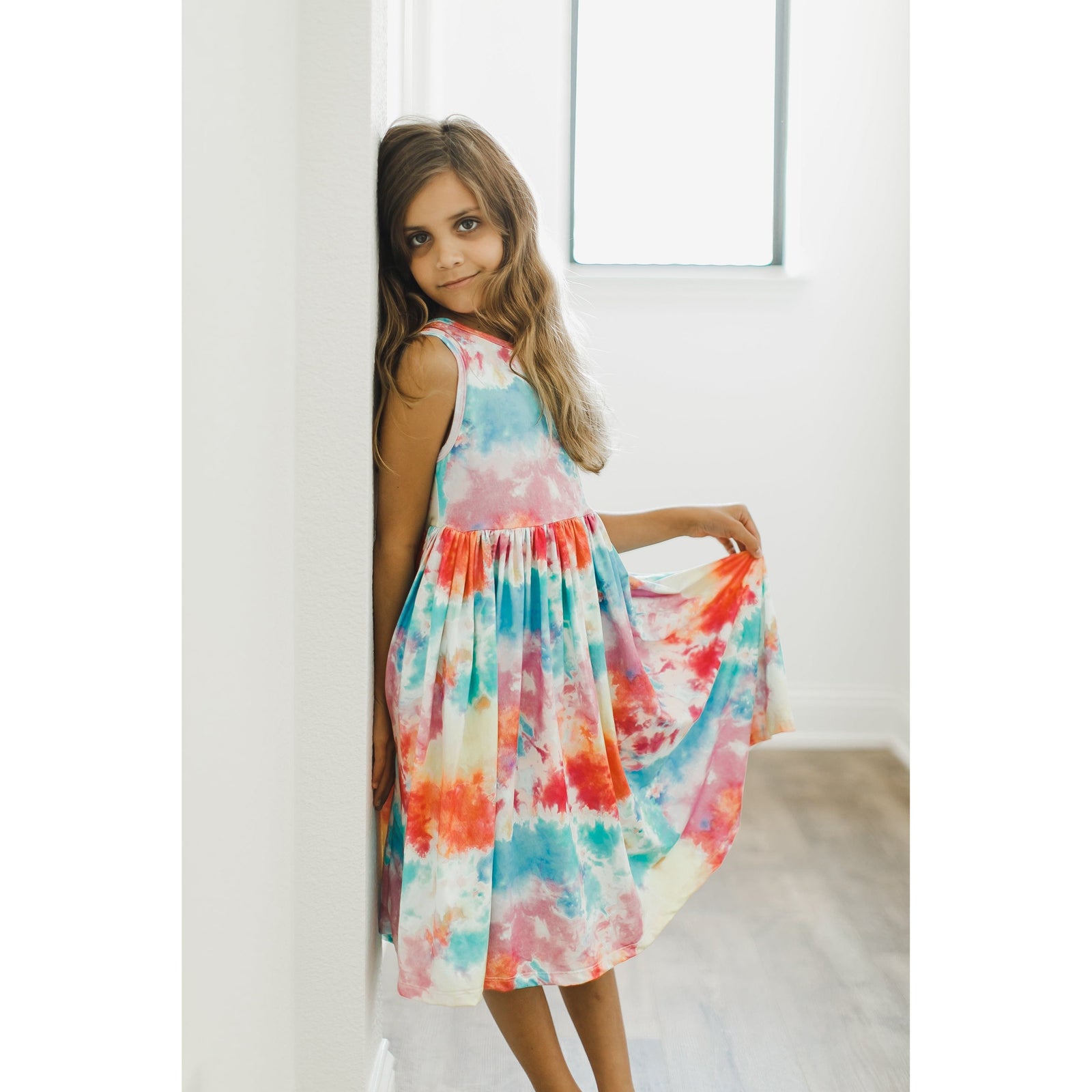Far Out Tank Twirl Dress