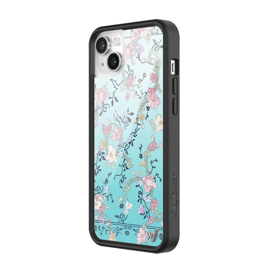 Gallery Girlie Blue iPhone Case