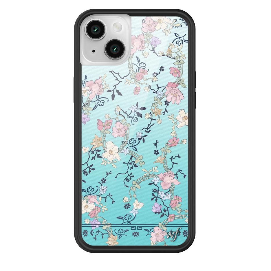 Gallery Girlie Blue iPhone Case