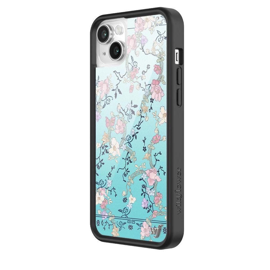 Gallery Girlie Blue iPhone Case