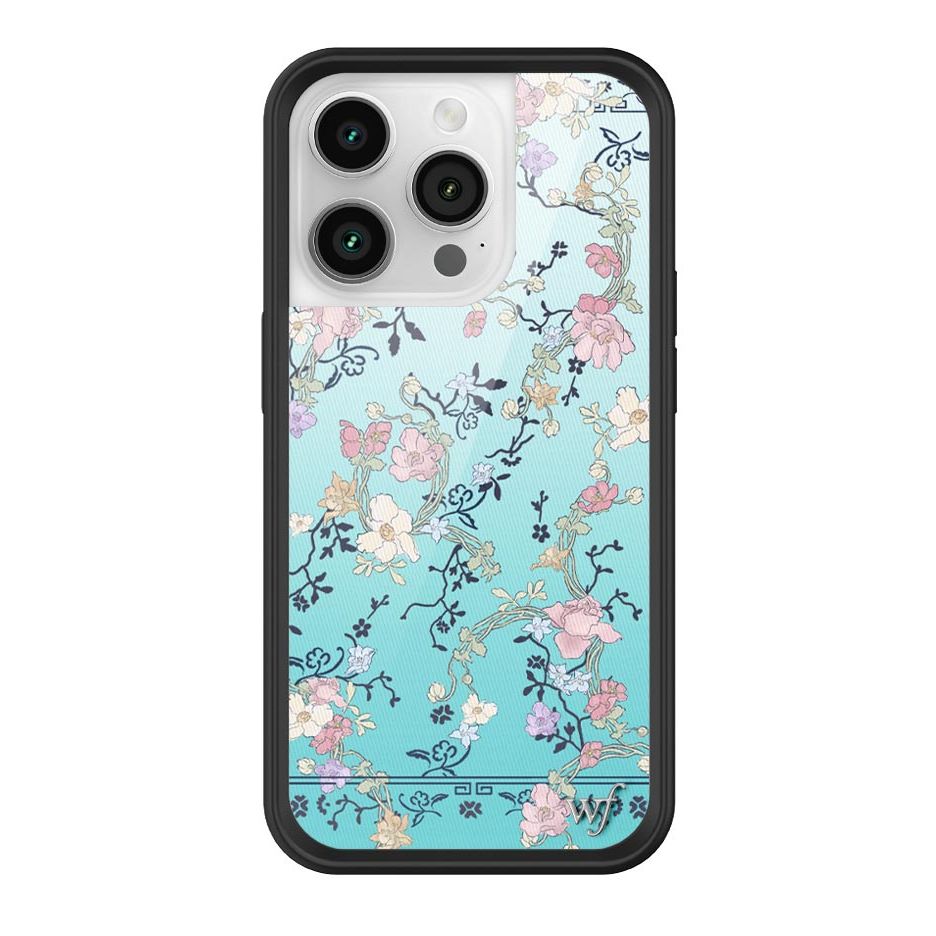 Gallery Girlie Blue iPhone Case