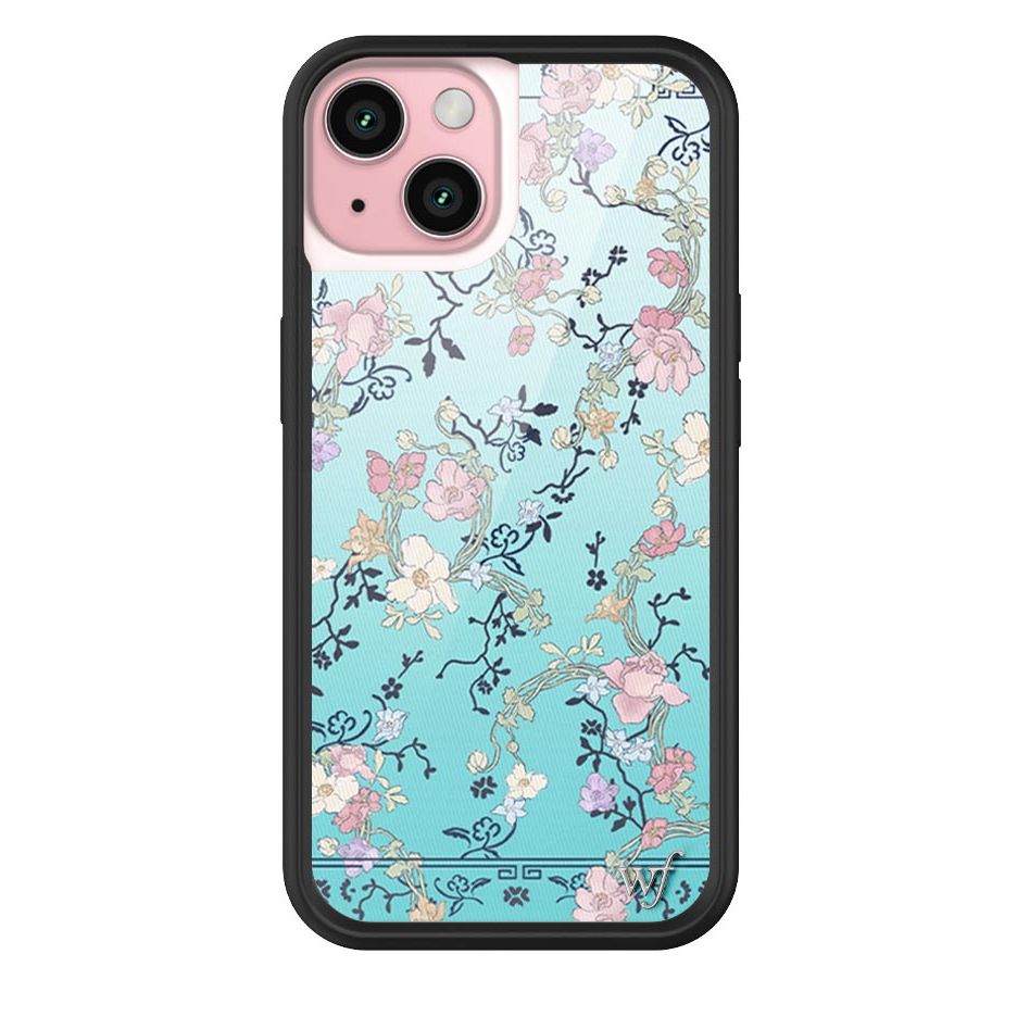 Gallery Girlie Blue iPhone Case