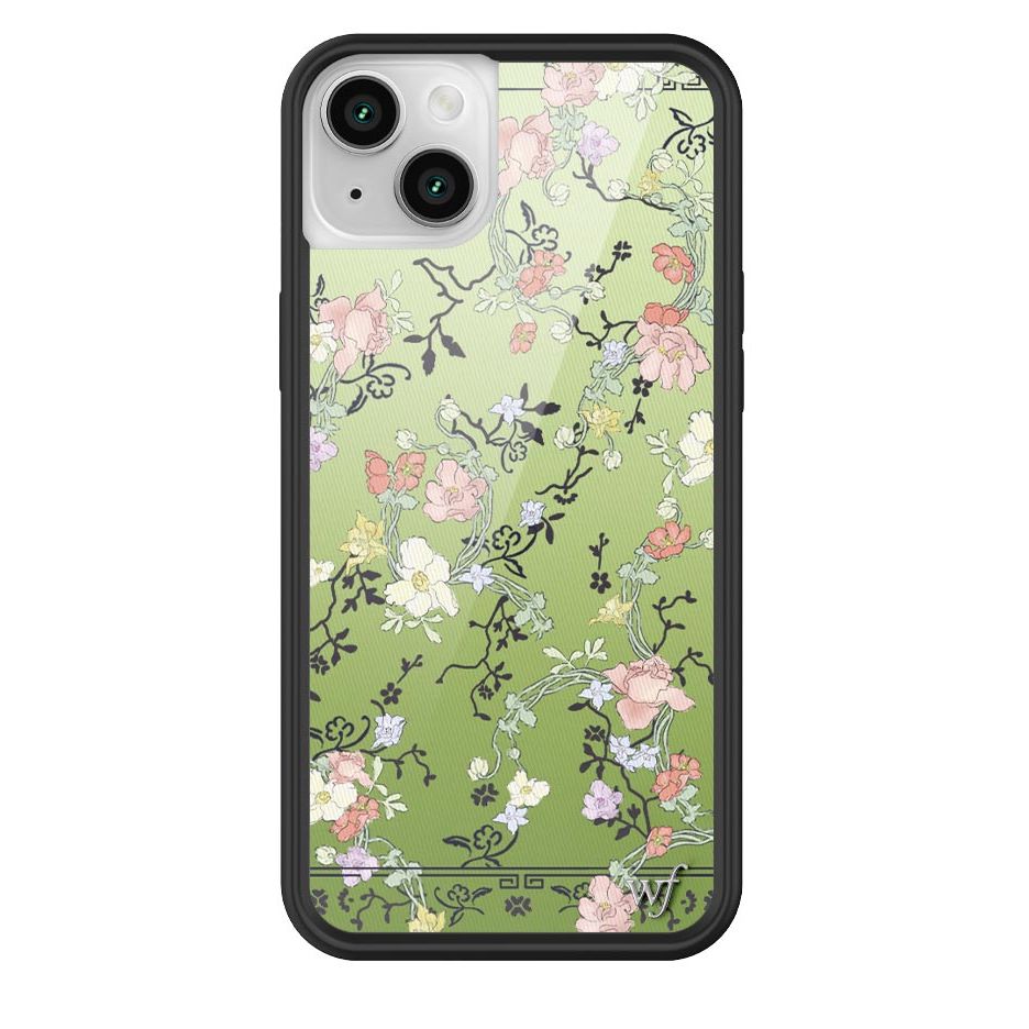 Gallery Girlie Green iPhone Case