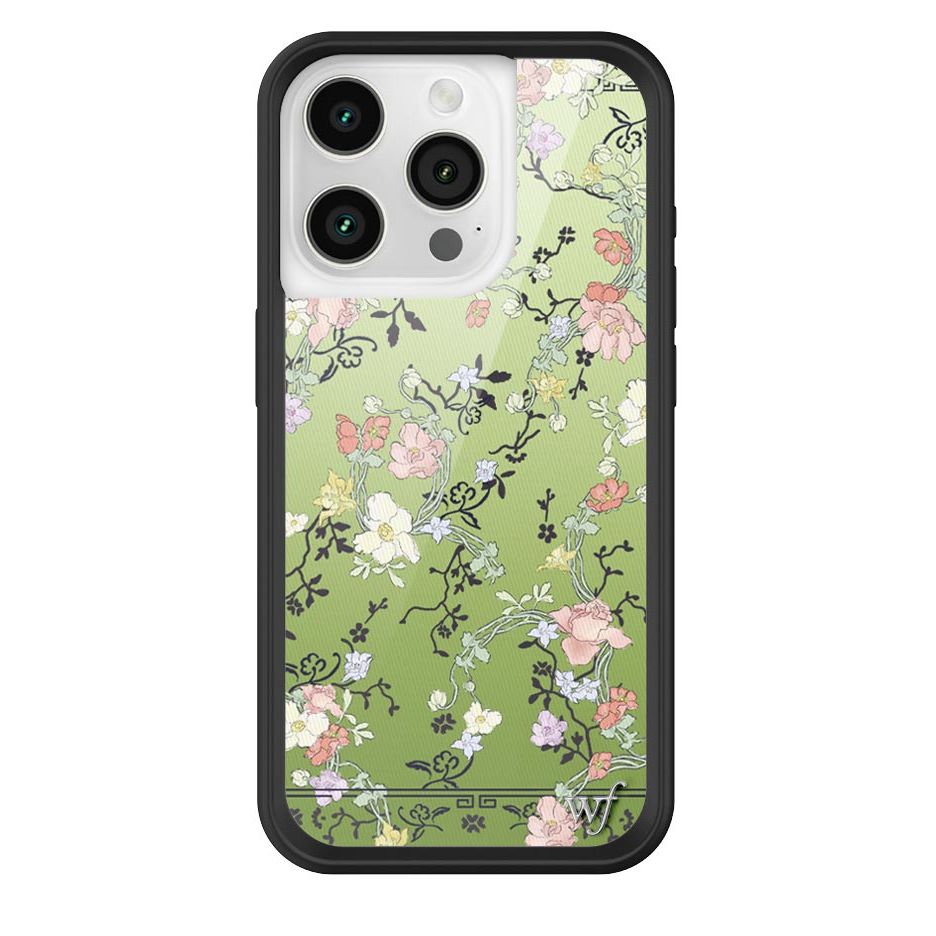 Gallery Girlie Green iPhone Case