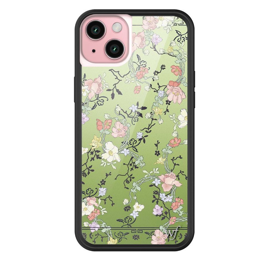 Gallery Girlie Green iPhone Case