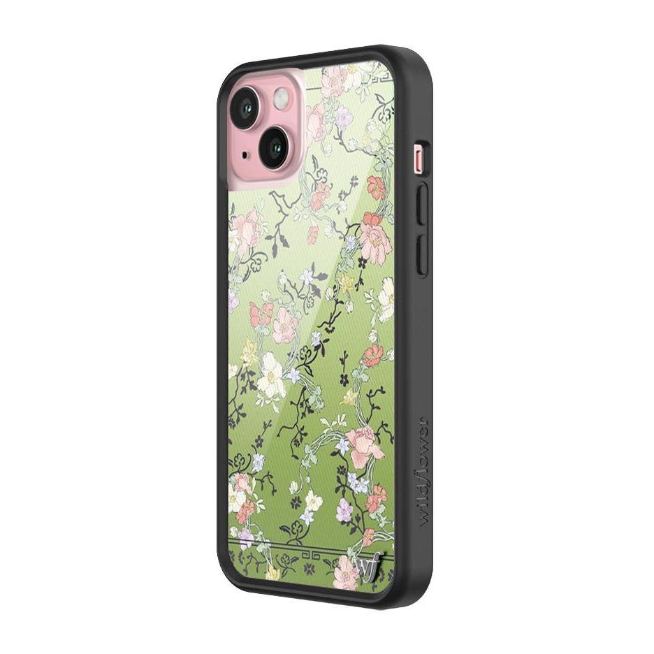 Gallery Girlie Green iPhone Case