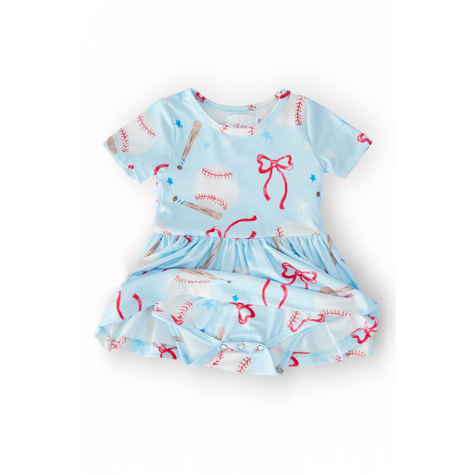 Grand Slam Glam S/S Twirl Bodysuit