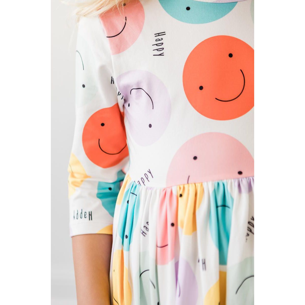 Happy Days 3/4 Pocket Twirl Dress