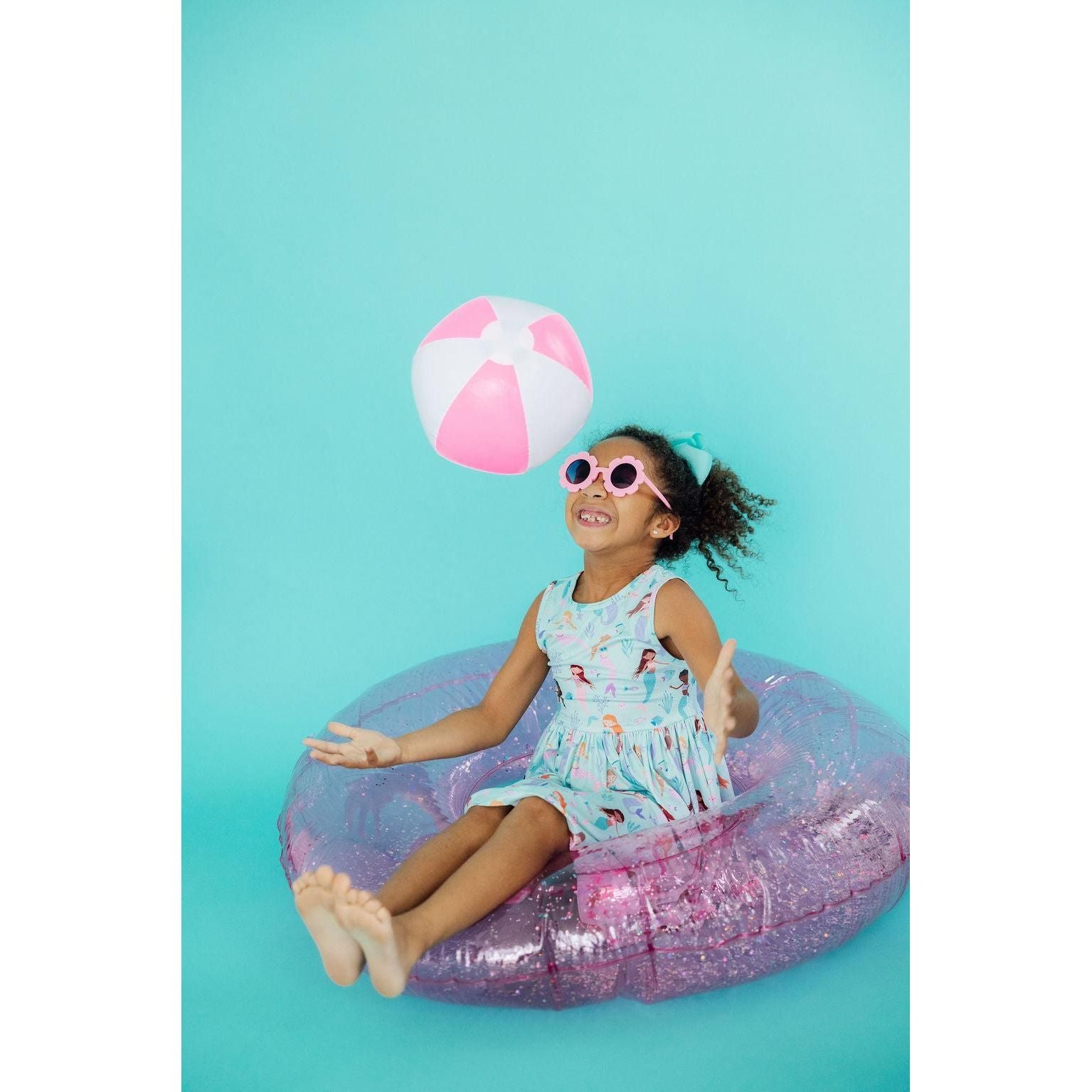 Happy as a Clam Tank Twirl Dress