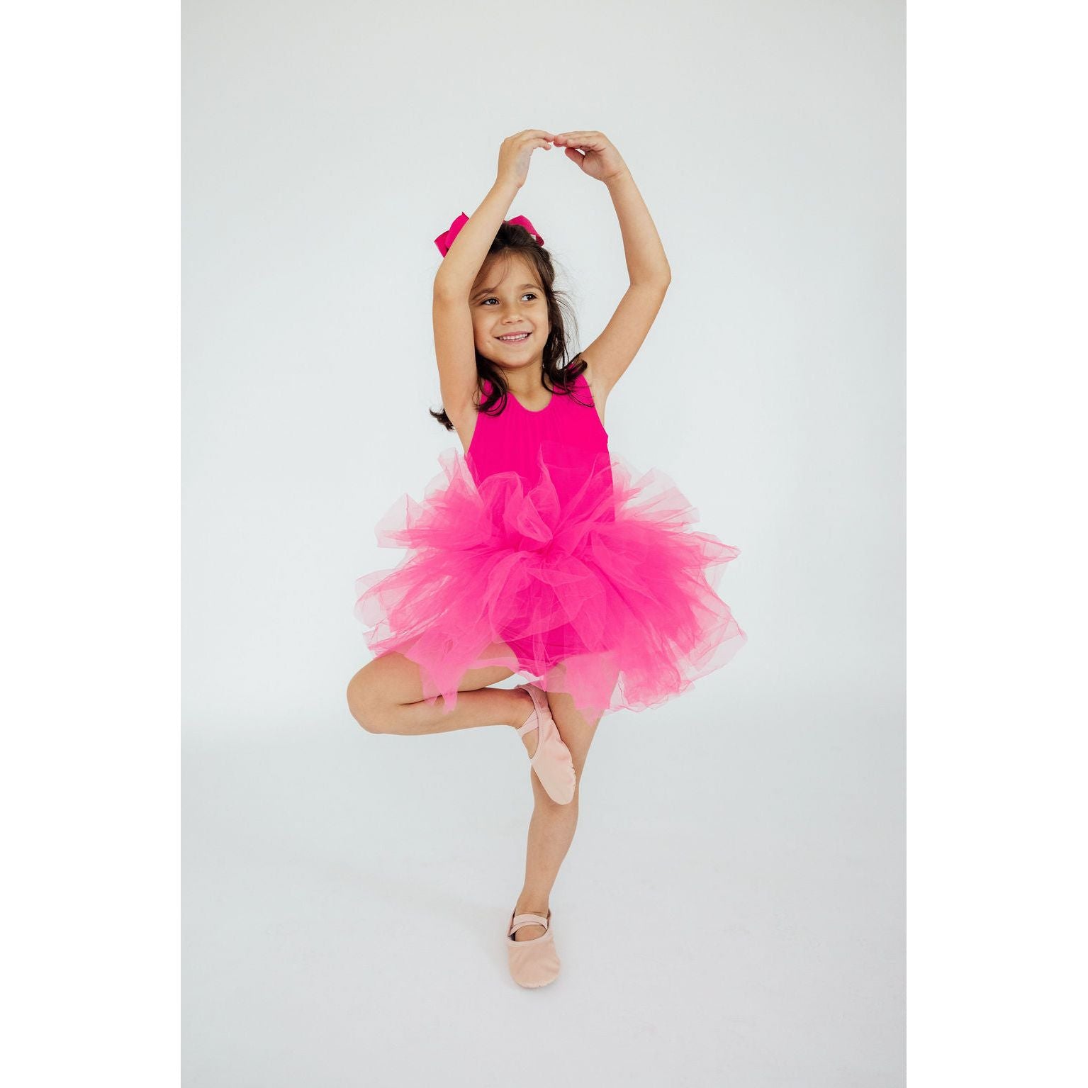 Hot Pink Tank Tutu Leotard