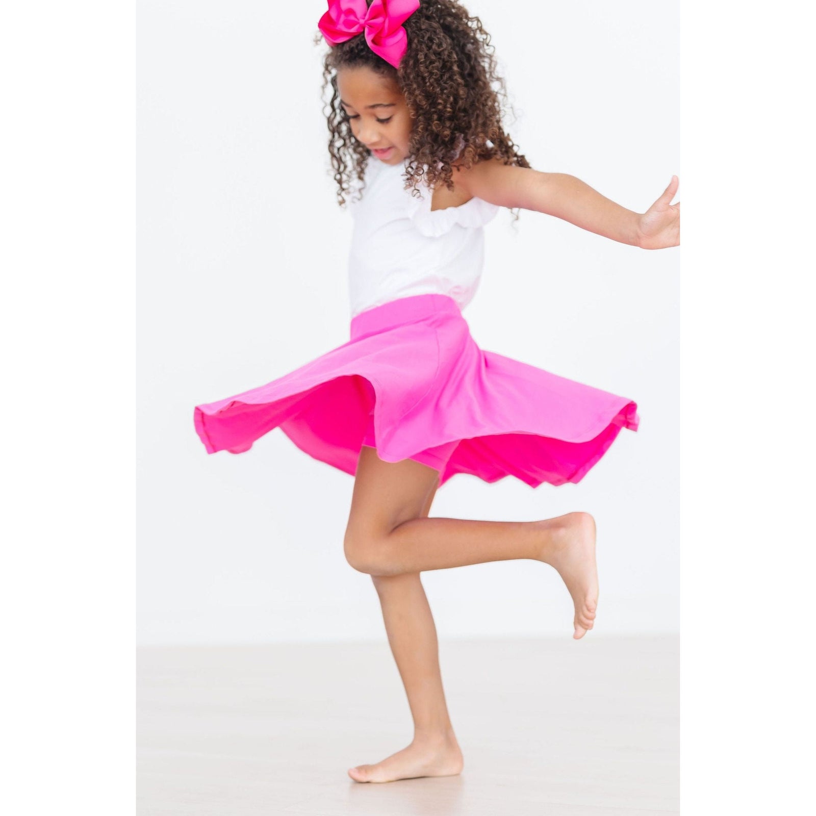 Hot Pink Twirl Skort