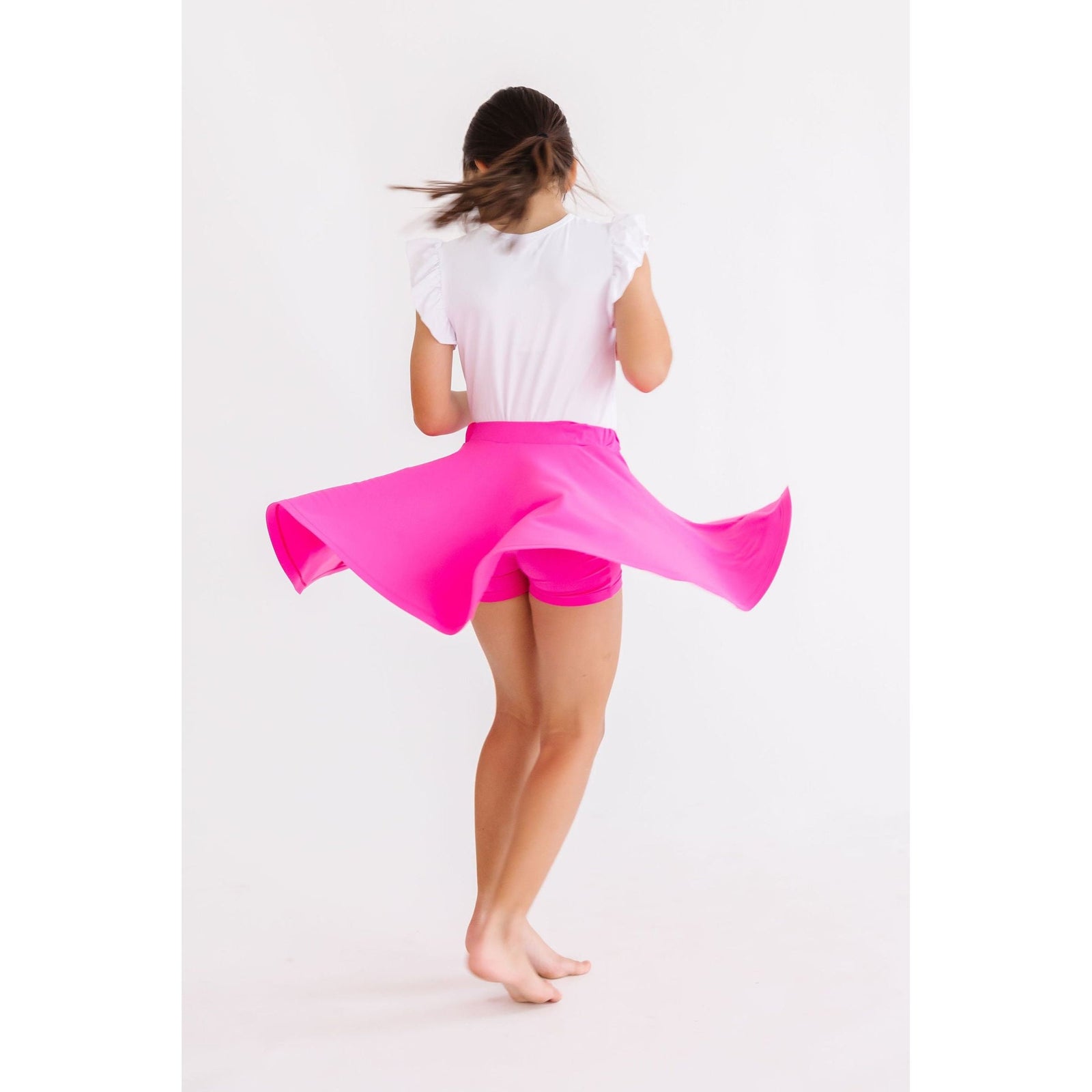 Hot Pink Twirl Skort