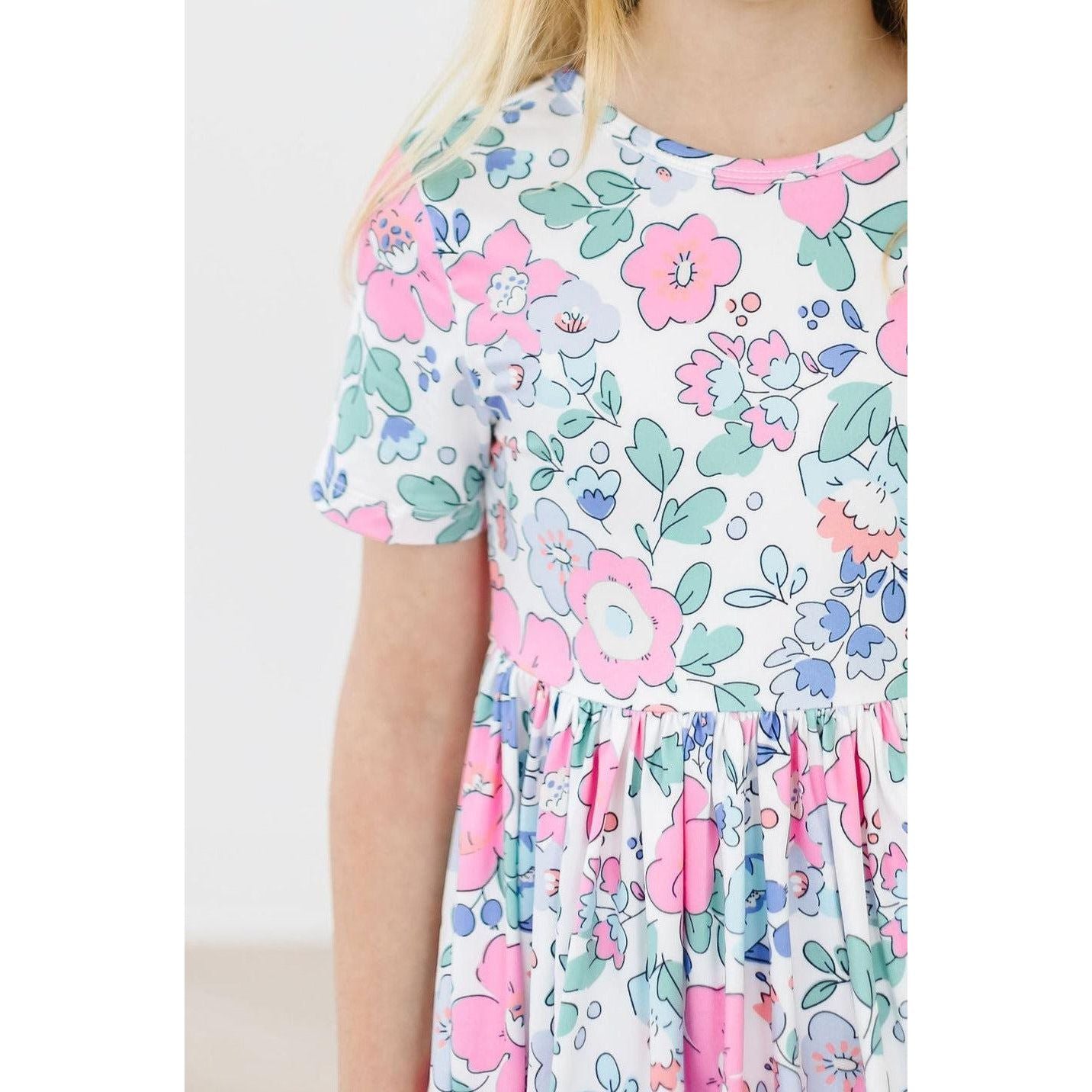 Hydrangea S/S Pocket Twirl Dress