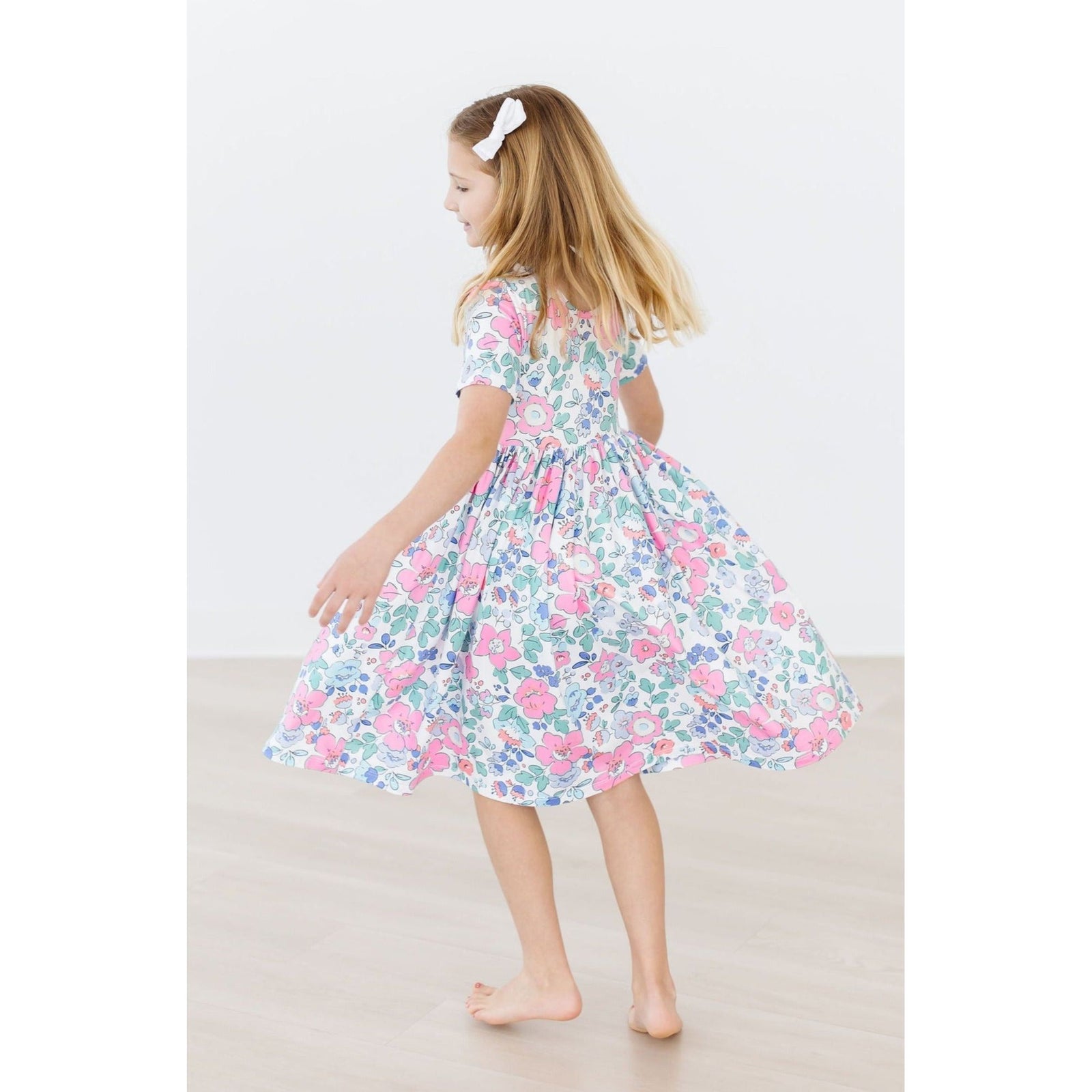 Hydrangea S/S Pocket Twirl Dress